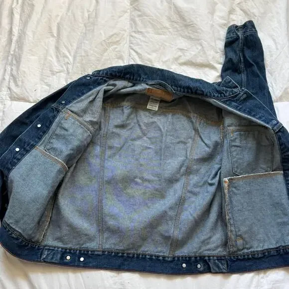 Levi’s Classic denim jacket men’s small cotton casual minimalist outdoors - Picture 7 of 8